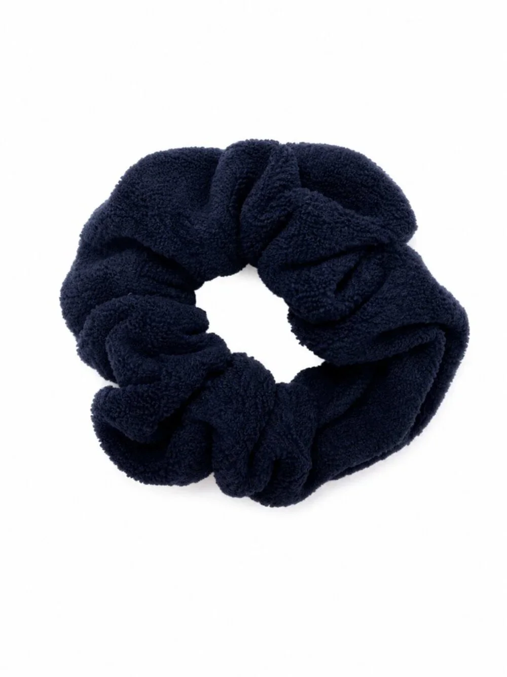 AERIE Navy Terry Cloth Hair Scrunchie - NWT